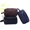 Storage Bags Toiletry Bag Portable Men Women Waterproof Multi-pocket Travel Cosmetic Organizer Container Black