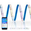 Smart WiFi Bluetooth SPI FCOB RGB Kit de tira LED DC24V 720 LEDS WS2811 RGBIC Pixels FOB FOB LUZES ALEXA Google Home04