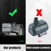 Pumps 220v JIALU Water Pump Pumping Submersible Pump Frequency Conversion Mute Circulation Filter Energy Saving Fish Pond Suction Pump