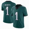 Saquon Barkley 62 Jason Kelce Jalen Hurts Football Jersey AJ Brown Devonta Smith Brian Dawkins Haason Reddick Jalen Carter Lane Johnson Goedert Kenny Pickett Graham