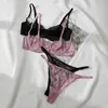 Seksi Set Termezy Lingerie Kadın iç çamaşırı set seksi dantel erotik brassiere dişi iç çamaşırı dantel sütyen külot gstring sutyen setleri 230426