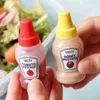 Storage Bottles Picnic Accessories Bento Box Small Sauce Container Tomato Ketchup Bottle Salad Dressing Pantry Containers