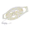 Face Care Devices P otherapy Mask Safe Silicone Three Wavelengths Activate Collagen Machine Yellow LED for Beauty Salon 231123