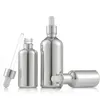 Bottalas de pipeta de reactivos para el perfume de aceite de vidrio recubierto de plata recubrimiento