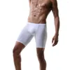 Majaki Mężczyzn Majcy Oddychający mężczyzna krótko nylonowa jedwabna bielizna lodowa do domu elastyczne szczupłe krótkie majtki
