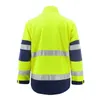 Heren Hoodies Heren Reflecterende Gestreepte Jas Hi Vis Hoodie Voor Zip Werkjas Veiligheid Winter Winddicht Hoge Zichtbaarheid Werkkleding Kleding