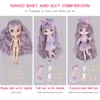 Poupées ICY DBS Blyth Doll 1/6 BJD Anime Doll Joint Body White Skin Matte Face Special Combo Y Compris Vêtements Chaussures Mains 30cm TOY 230426