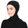 Hijabs muçulmanos subscarf mulheres véu hijab mulheres muçulmanas sconhas turbantes para mulheres hijabs hijab caps chapéu islâmico por atacado 230426