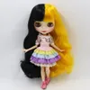 Bambole ICY DBS Blyth Doll Series Stile di capelli Yin-yang come Sia pelle bianca 1/6 BJD ob24 anime cosplay 230426