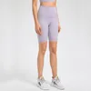 Luluwomen pantalones de yoga de cintura alta para levantamiento de glúteos, pantalones deportivos ajustados para correr para mujer, pantalones cortos de cinco puntos para montar