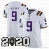 Joe Burrow LSU Tigers Jersey Clemson 16 Trevor Lawrence 9 Travis Etienne Jr. NCAA Football américain Maillots Broderie Tom Brady Cousu FR