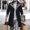 Projektant mody jesień/zimowy płaszcz płaszcze 2022 Zima moda mężczyźni Windbreaker Długie ubrania męskie ubrania męskie płaszcz biznesowy 600