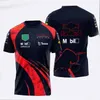 F1 Racing T-Shirt Erkekler Yaz Ekibi Aynı Özelleştirilmiş Kısa Kollu Gömlek