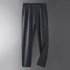 Herrenhose BROWON Marke Smart Casual Hose Herren Sommer Dünne Weiche Atmungsaktive Hose Herren Anti-Falten Gerade Einfarbig Herrenhose 230426