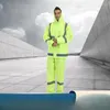 Regenjassen Reflecterende regenjas met capuchon, Overalls Waterdicht Hoge kwaliteit Set Volwassen Wandelen Pvc Regenmantel Regenkleding