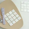 Tischsets in natürlicher Muschel-Mosaik-Einfachheit, koreanische Wärmeisoliermatte, Pografische Requisiten, Desktop-Dekoration