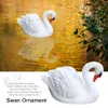 Garden Decorations Goose Harts Simulation Floating Home Garden Decoration Swan Ornament Pool Pond Courtyard Golf Courses Parks Elegant Child's Toy 231124