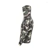 Herrenjacken Hin Jacke Herren Personalisierte Camouflage Band Dekoration Mode Mit Kapuze Frühling Erholung Trend Top European Casual