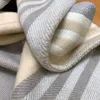 1500G Top Quailty NEW Colors Big Size Thick Home Sofa 2023 NEW Designer H Gray Blanket Luxurious WOOL TOP Selling Big Size