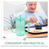 Water Bottles Soup Cups Bedridden Patient With Cover Spill Proof For Adults Plastic Elderly Safe