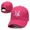 24 styles ny lettre de baseball casquettes d'été Strapback Golf Sports pour os femmes hommes Street Loisir Sport Fashion Snapback Chapeaux