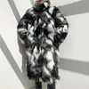 Männer Pelz Faux Herbst Winter Mantel Warme Dicke Parka Männer Casual Lange Maxi Mann Streetwear Wilden Lose Jacke Männliche windjacke Mantel 231124