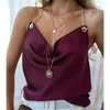 Camisoles Tanks Maillot de bain Tops pour femmes sans manches col en V Summer Top Blouse Tank 2xl Womens