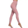 Leggings pour femmes style basique pantalons de yoga avec poche classique fitness gym sentiment nu pour les femmes entraînement sport jeggings collants de course