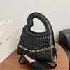 Evening Bags Small Handbags For Women Top Brand Shoulder Fashion Square Hand Purse Heart Handle Design Crossbody bolsa feminina 230512