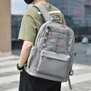Backpack 2023 Est Soft Men Oxford Cloth Business With Large Pockets Multifunction Students Schoolbags Shoulder Bags