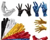 Fünf-Finger-Handschuhe 1 Paar Pailletten-Handschuhe Abendparty-Kostüm-Handschuhe tanzen im Kindergarten Kinder-Handschuhe 10 Farben 230426