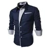 Camisas casuais masculinas camisas listradas de mangas longas de mangas compridas camisa masculina de masculino preto roupas sociais brancas camisa masculina vetement homme 230425