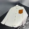 Designer Women Blouses Denim Tshirts Long Sleeve Tee Shirts Casual Tops Clothing White