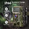 Kamery myśliwskie Dsoon Hunting Camera H8wifi 20mp 4K Wild Animal Trail Podwójna kamera aplikacja Wi -Fi Kontrola Nocna wizja Wodoodporna Wildlife Infrared 231124