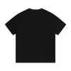 Womens Designer T Shirt Tracksuit Shirt High Edition Family Co Märkeserier Färgad stor bokstavshylsa Vit t-shirt för män kvinnor