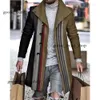 Projektant mody jesień/zimowy płaszcz płaszcze 2022 Zima moda mężczyźni Windbreaker Długie ubrania męskie ubrania męskie płaszcz biznesowy 600