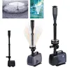Pumps Changing LED submersible water pump fountain pump fountain maker 40w80W for fish pond garden pool