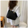 Bolsas de luxo Bolsas femininas Cor sólida Correntes de couro PU Designer Bolsa de ombro grande Moda Bolsa tiracolo para bolsas femininas