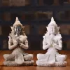 Figurki dekoracyjne Przedmioty Pasownica Statua Buddha rzemiosła Bodhisattva Bodhi Sculpture Dekoracja Dekoracja religijna feng shui