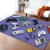 Tapis 3D moto jeu Console impression enfants aire de jeux tapis flanelle anti-dérapant cuisine tapis salon tapis garçons chambre