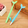 40st Cartoon Mermaid Neutral Pen Cute Imitation Fish Tail Learning Stationery Needle Water