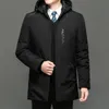 Men s Down Parkas moda Parka Mężczyzna ciepła zimowa marka marka luksusowa najwyższej jakości swobodna kurtka męska płaszcza wiatrówki odzież 231124