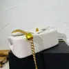 Borsa da donna firmata borsa di lusso una borsa a tracolla vera borsa con catena con manico a catena borsa a tracolla casual moda borsa classica con fibbia a suoneria borsa multicolore