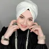 Hijab Musulmano Moda Perla Nero Modale Hijab Sottocap Abaya Hijab per donna Abaya Jersey Testa Sciarpa Abito Donna Turbanti Turbante Cap 230426