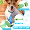 Pet Poop Bags Portable Disposable Dog Waste Bags Trash Sack Case with Leash Clip for Cat Puppy Pet Waste Bag