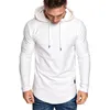 Men's Hoodies 2023 Summer Loose Hooded T-shirt Casual Raglan Long Sleeve European Size Coat