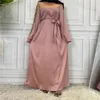 Vêtements ethniques musulman Abaya femmes Robe de prière robes islamiques Khimar Jilbab Eid Vestidos longue Robe voilée caftan