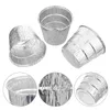 Take Out Containers 12 Pcs Drum Lining Oil Bucket Foil BBQ Disposable Underpads Metal Barrel Liner Aluminum Grill Topper