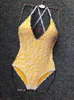 2023 Trajes de baño de diseñador Mujer Clásico Impresión de letras Trajes de baño de una pieza Bikini con encanto Playa Damas Diseñador Traje de baño Traje de baño de moda XS-XXL