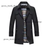 CP Mens Coat Male Designs Slim Fit Business Suit Dust Suctud ​​Super Spring Autumn Jackets Windbreaker بالإضافة